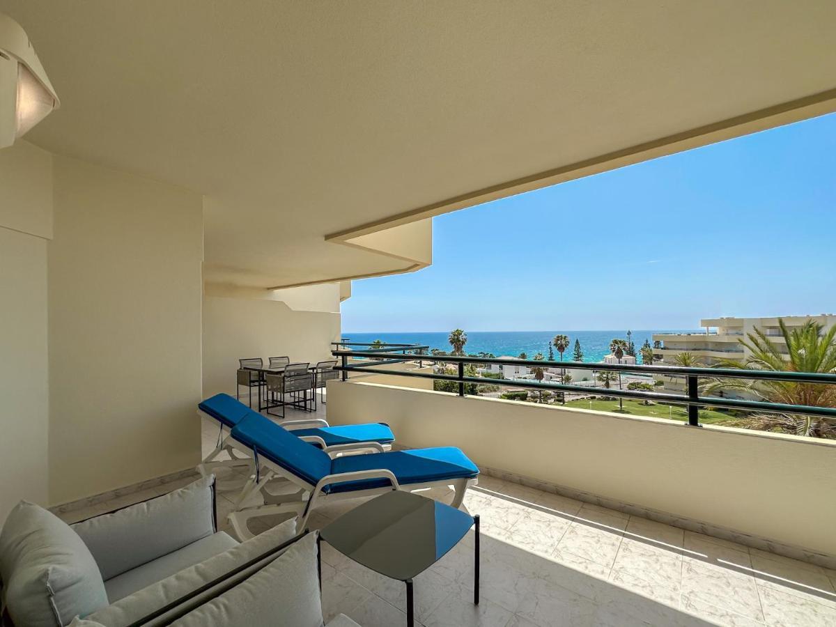 Luxury Apart Wstunning Sea Views, Walk Beach 阿尔布费拉 外观 照片