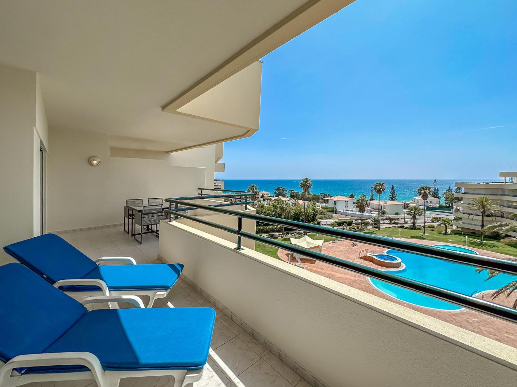 Luxury Apart Wstunning Sea Views, Walk Beach 阿尔布费拉 外观 照片