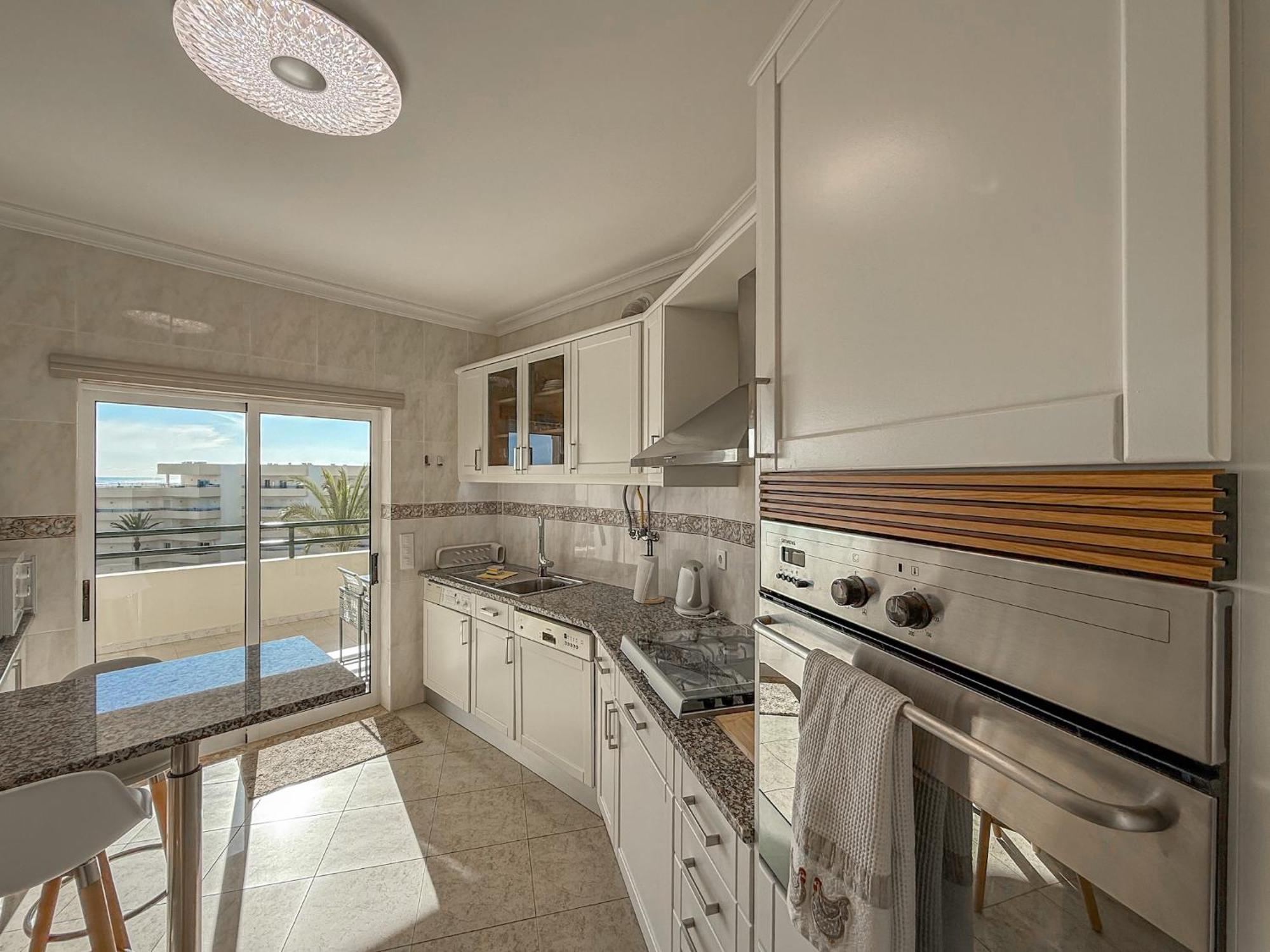 Luxury Apart Wstunning Sea Views, Walk Beach 阿尔布费拉 外观 照片